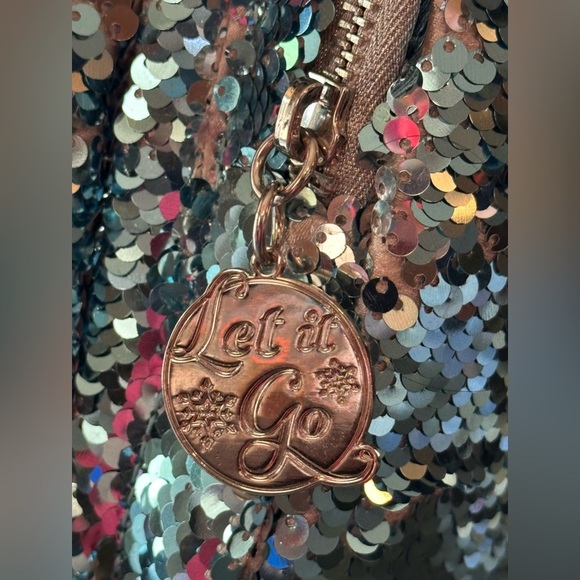 Disney Loungefly Frozen Sequin Let it Go Mini Backpack - Picture 4 of 6
